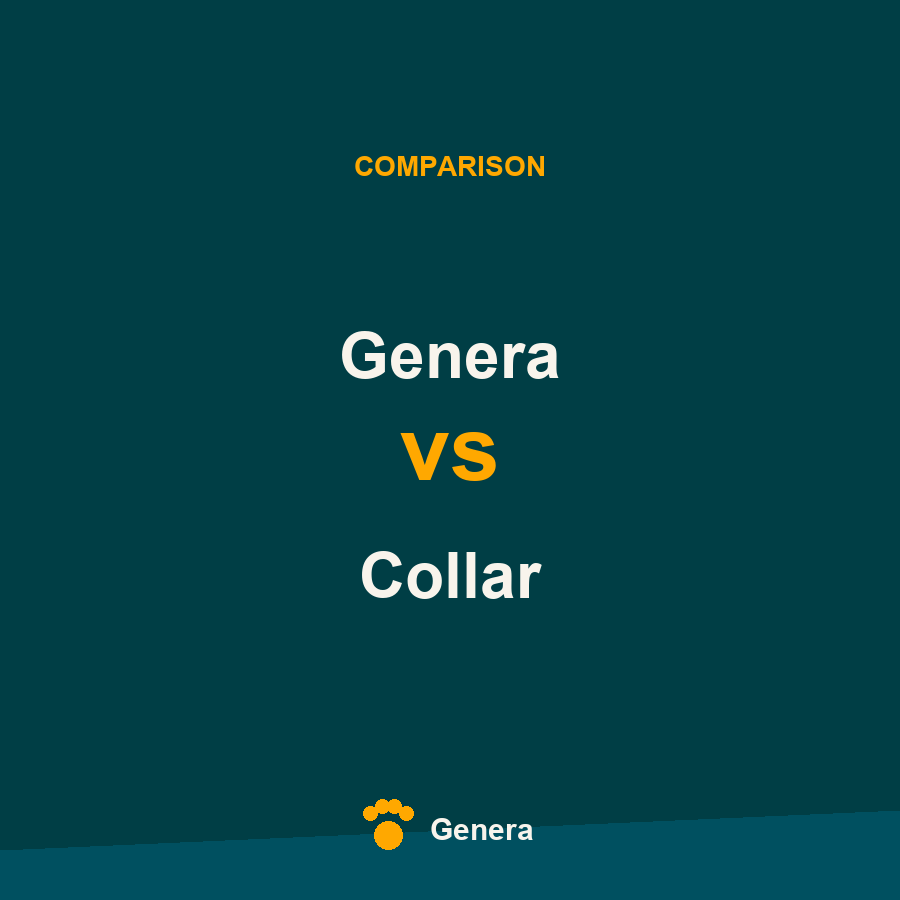Genera vs Collar: who controls your money, and your support